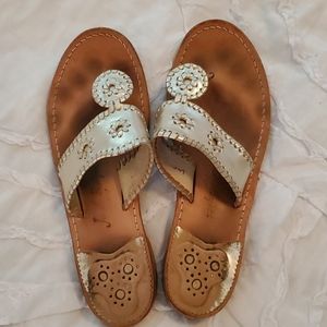 Platinum Jack Rogers Sandals